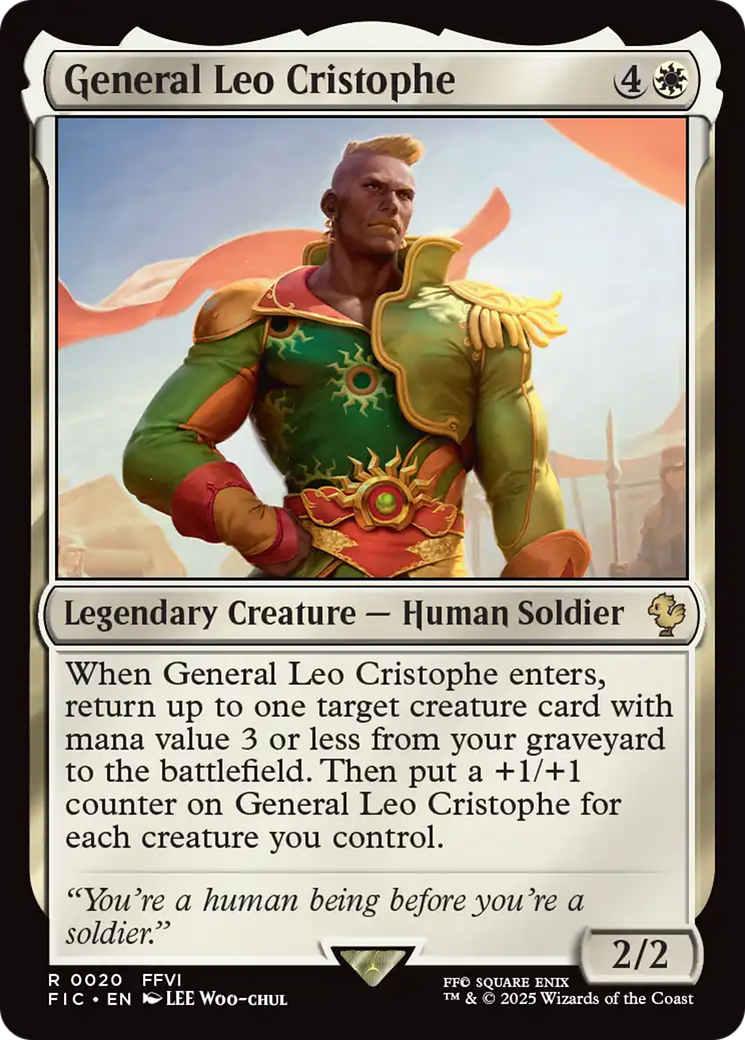 General Leo Cristophe [FINAL FANTASY Commander] | Exor Games Summserside