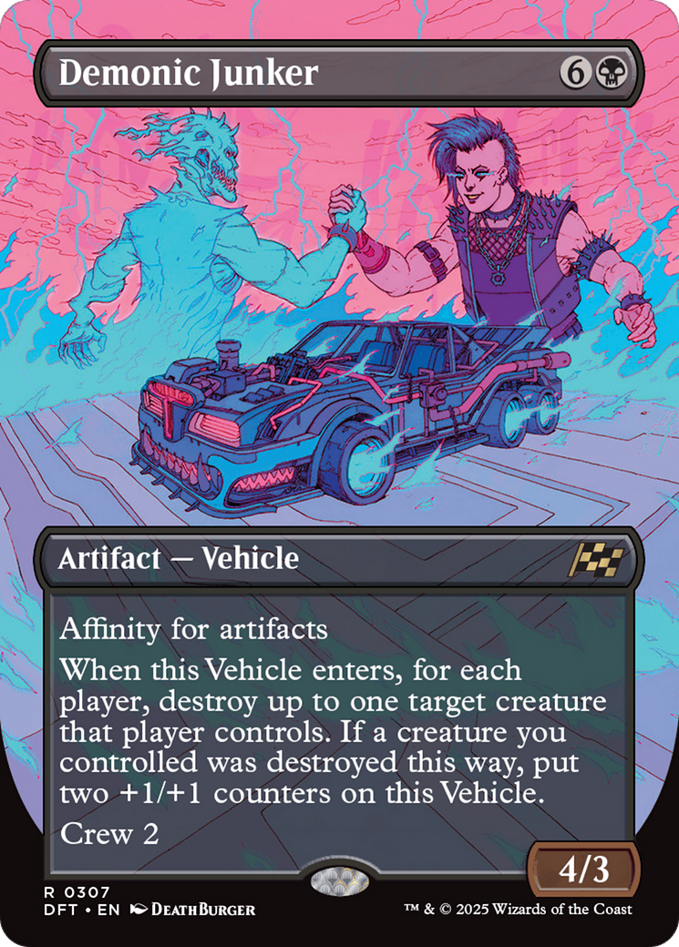 Demonic Junker (Borderless) [Aetherdrift] | Exor Games Summserside