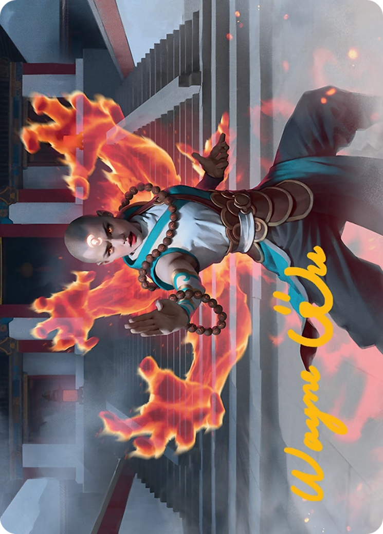 Flamehold Grappler Art Card (24/54) [Tarkir: Dragonstorm Art Series] | Exor Games Summserside