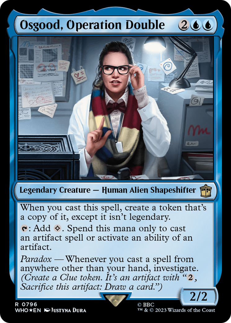 Osgood, Operation Double (Surge Foil) [Doctor Who] | Exor Games Summserside