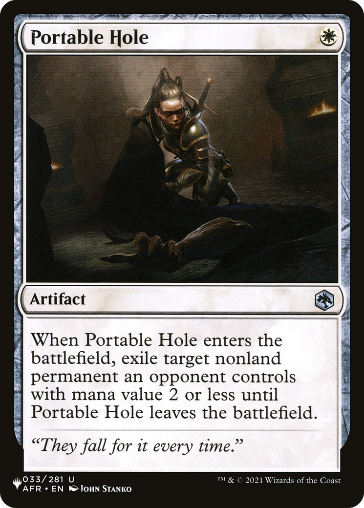 Portable Hole [The List] | Exor Games Summserside
