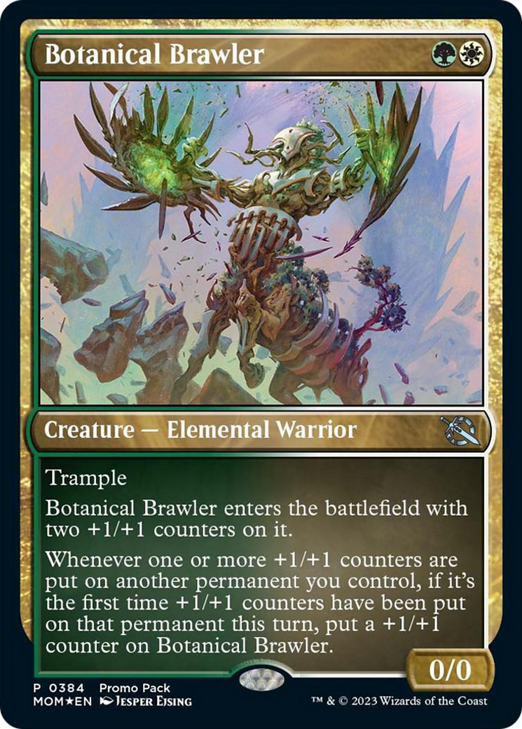 Botanical Brawler (Promo Pack) [March of the Machine Promos] | Exor Games Summserside