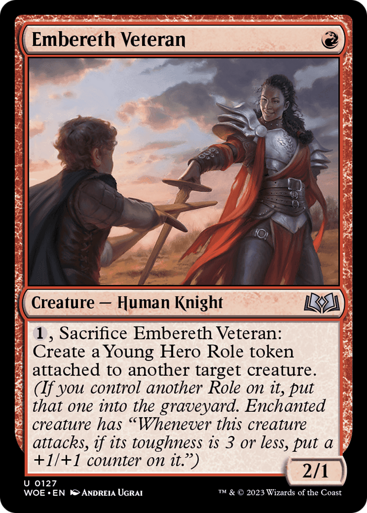 Embereth Veteran [Wilds of Eldraine] | Exor Games Summserside
