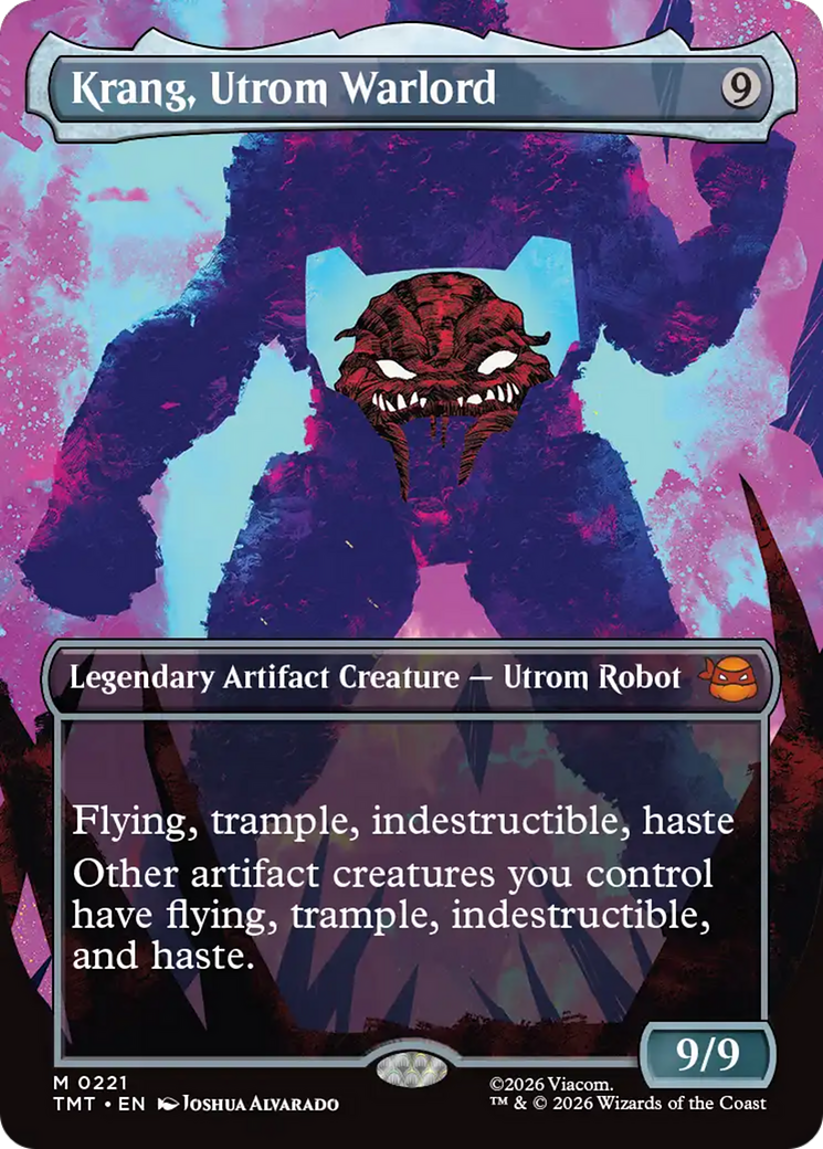 Krang, Utrom Warlord (Borderless) [Teenage Mutant Ninja Turtles] | Exor Games Summserside