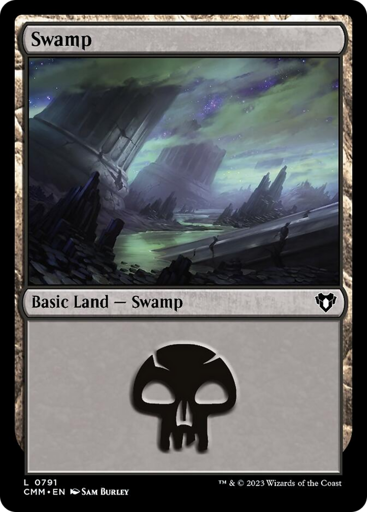 Swamp (791) [Commander Masters] | Exor Games Summserside