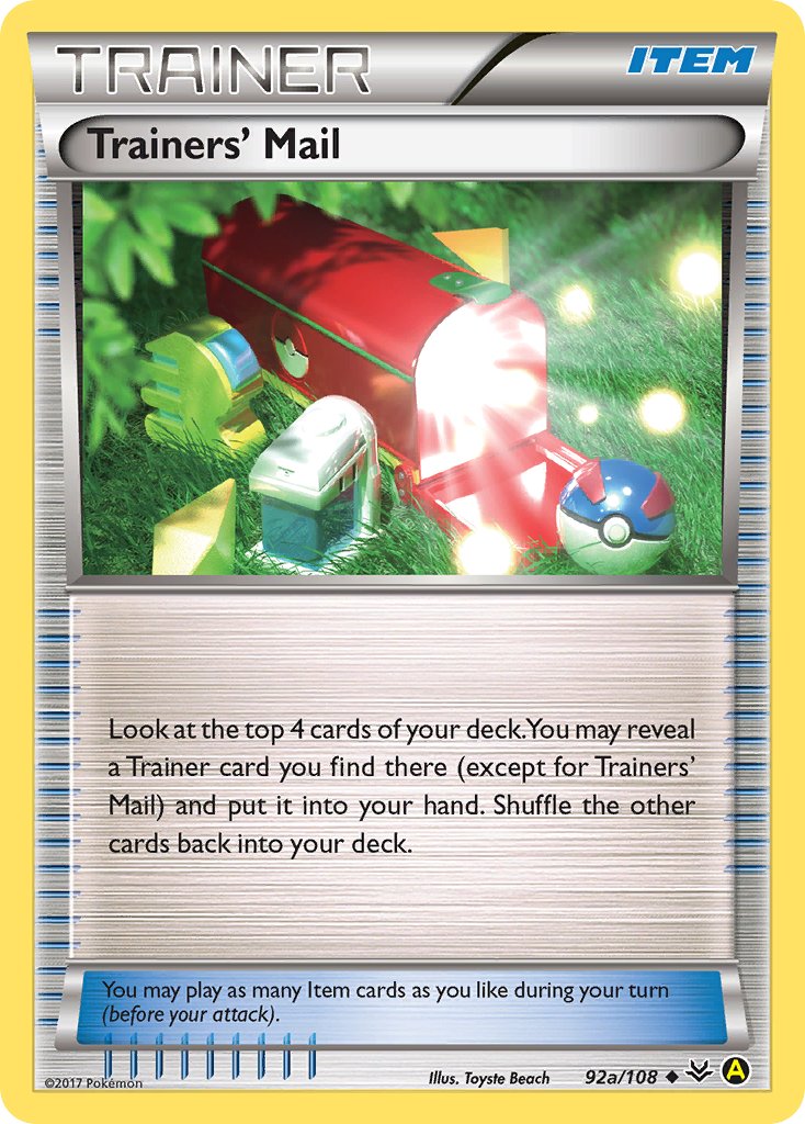 Trainers' Mail (92a/108) [Alternate Art Promos] | Exor Games Summserside