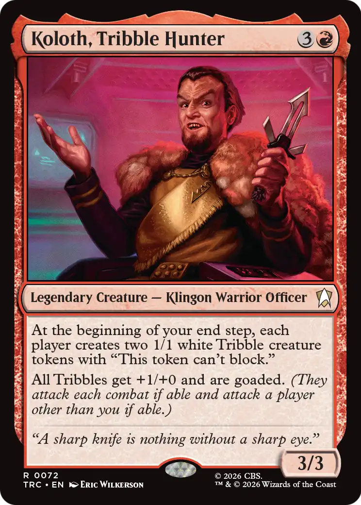 Koloth, Tribble Hunter [Star Trek] | Exor Games Summserside