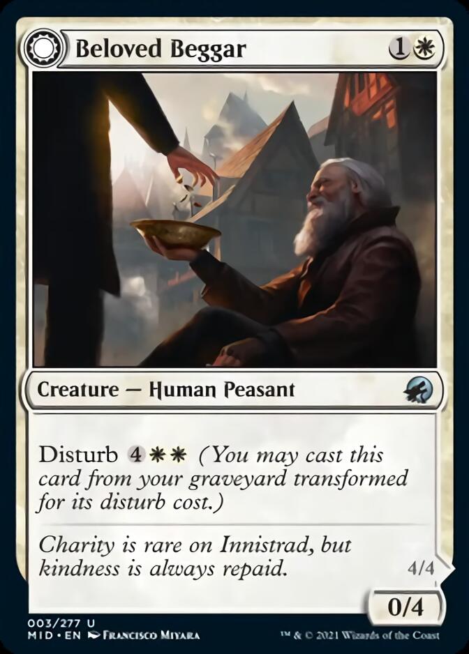 Beloved Beggar // Generous Soul [Innistrad: Midnight Hunt] | Exor Games Summserside