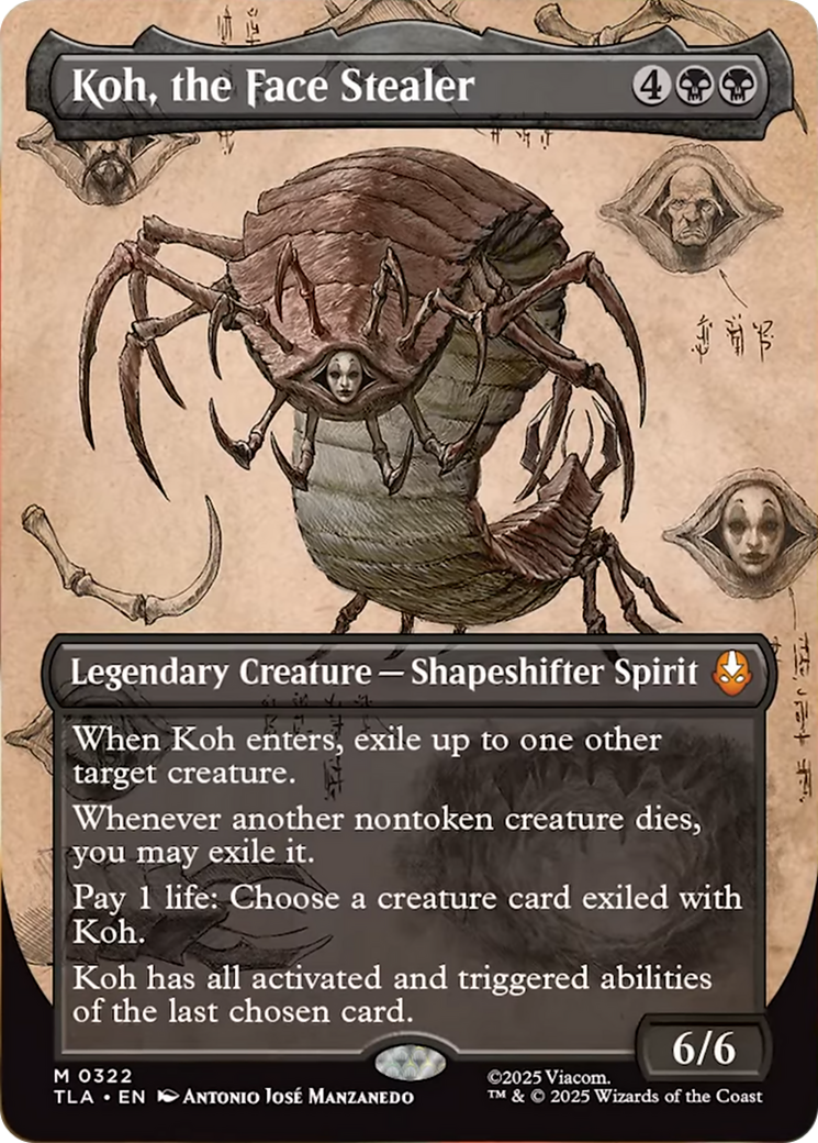 Koh, the Face Stealer (Borderless) [Avatar: The Last Airbender] | Exor Games Summserside