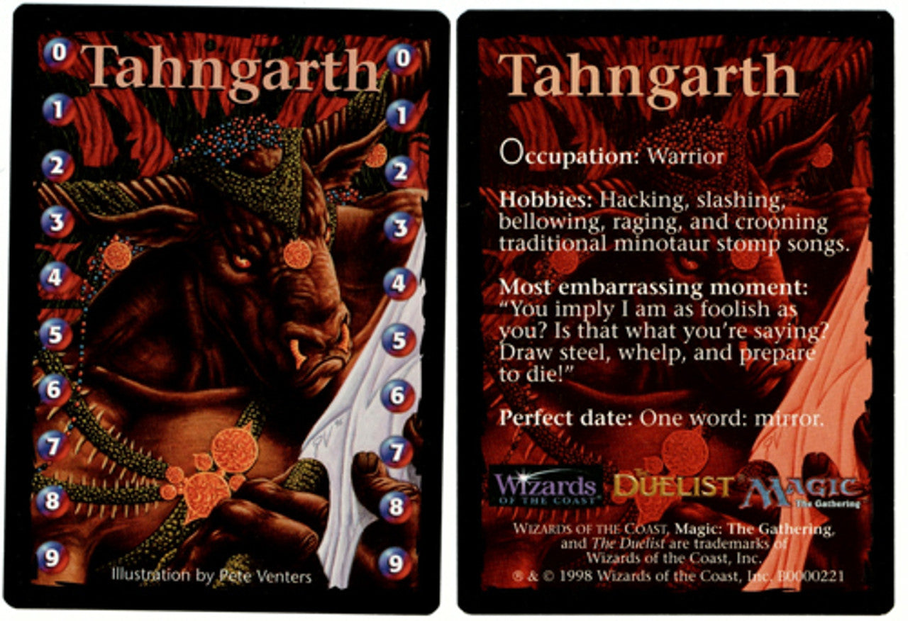 Tahngarth Life Counter Token [Media Promos] | Exor Games Summserside