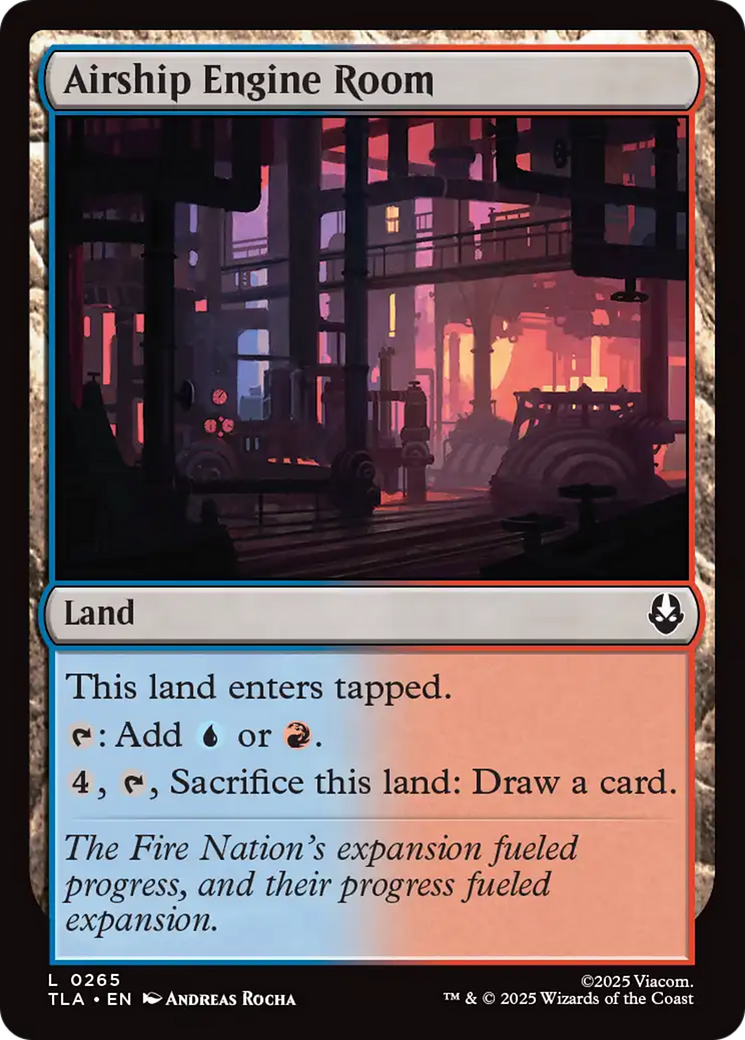 Airship Engine Room [Avatar: The Last Airbender] | Exor Games Summserside