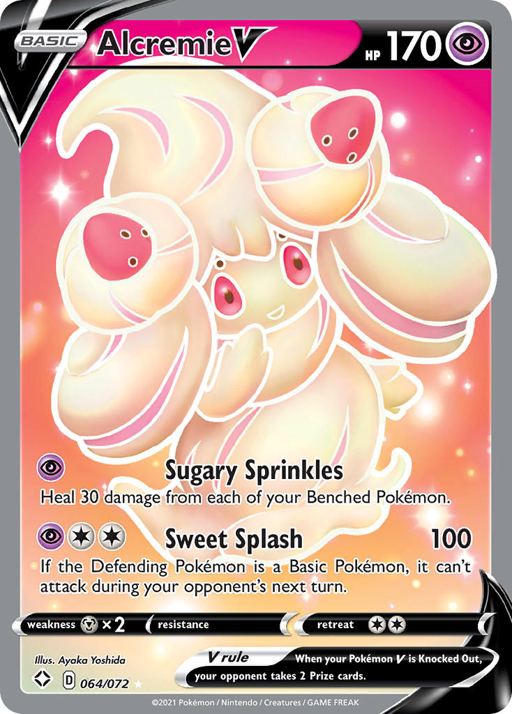 Alcremie V (064/072) [Sword & Shield: Shining Fates] | Exor Games Summserside