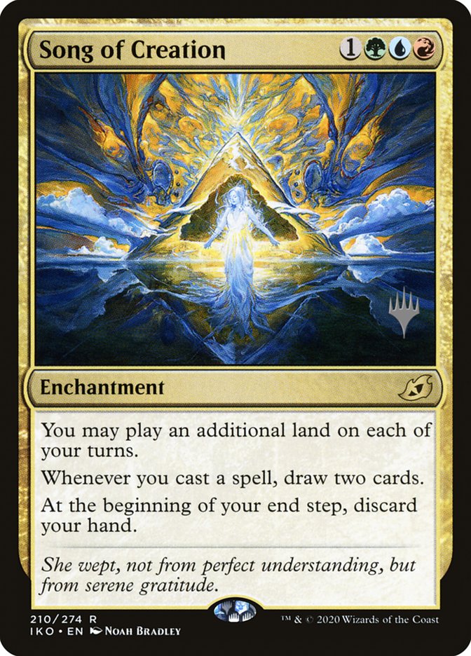 Song of Creation (Promo Pack) [Ikoria: Lair of Behemoths Promos] | Exor Games Summserside