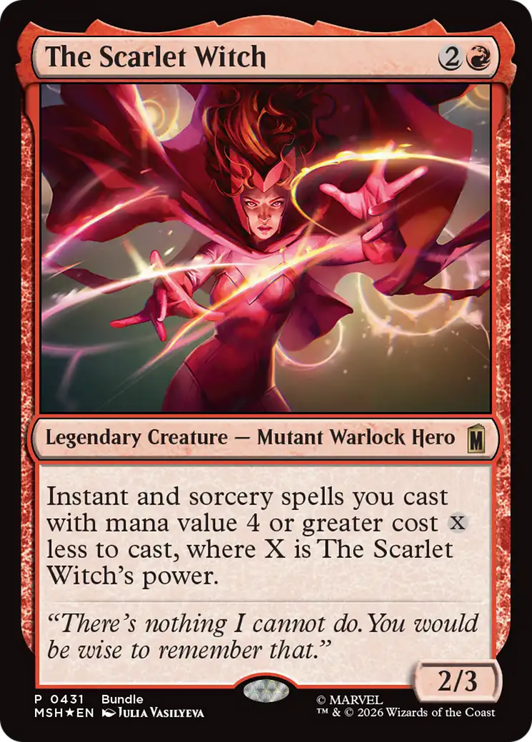 The Scarlet Witch (Bundle) [Marvel Super Heroes Promos] | Exor Games Summserside