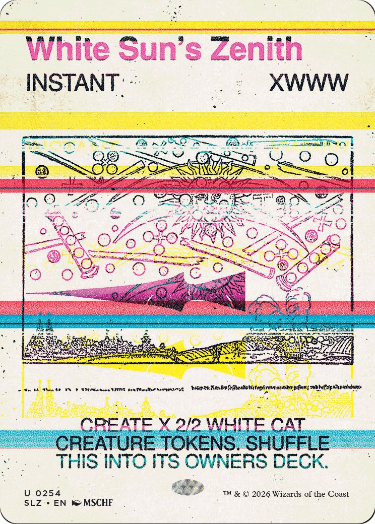 White Sun's Zenith (0254) [Secret Lair x MSCHF: The Zeta Set] | Exor Games Summserside