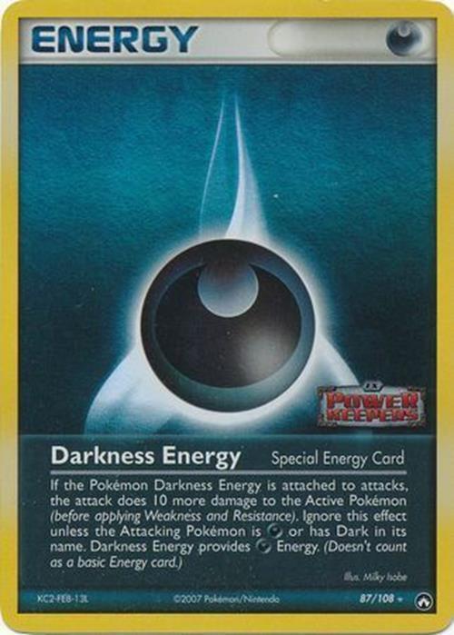 Darkness Energy (87/108) (Stamped) [EX: Power Keepers] | Exor Games Summserside