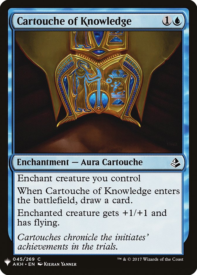 Cartouche of Knowledge [Mystery Booster] | Exor Games Summserside