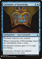 Cartouche of Knowledge [Mystery Booster] | Exor Games Summserside