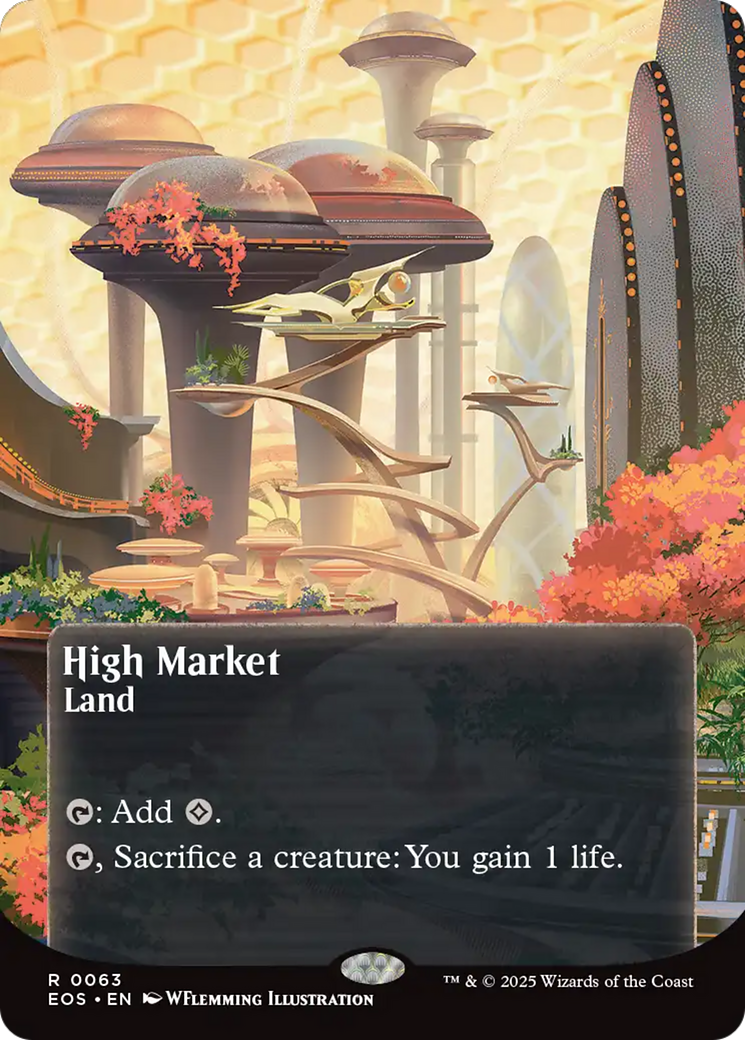 High Market (0063) (Borderless) [Edge of Eternities: Stellar Sights] | Exor Games Summserside