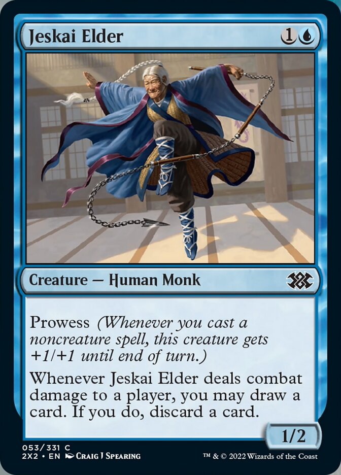 Jeskai Elder [Double Masters 2022] | Exor Games Summserside