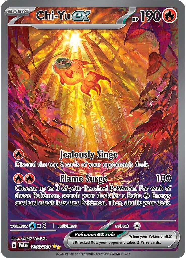 Chi-Yu ex (259/193) [Scarlet & Violet: Paldea Evolved] | Exor Games Summserside