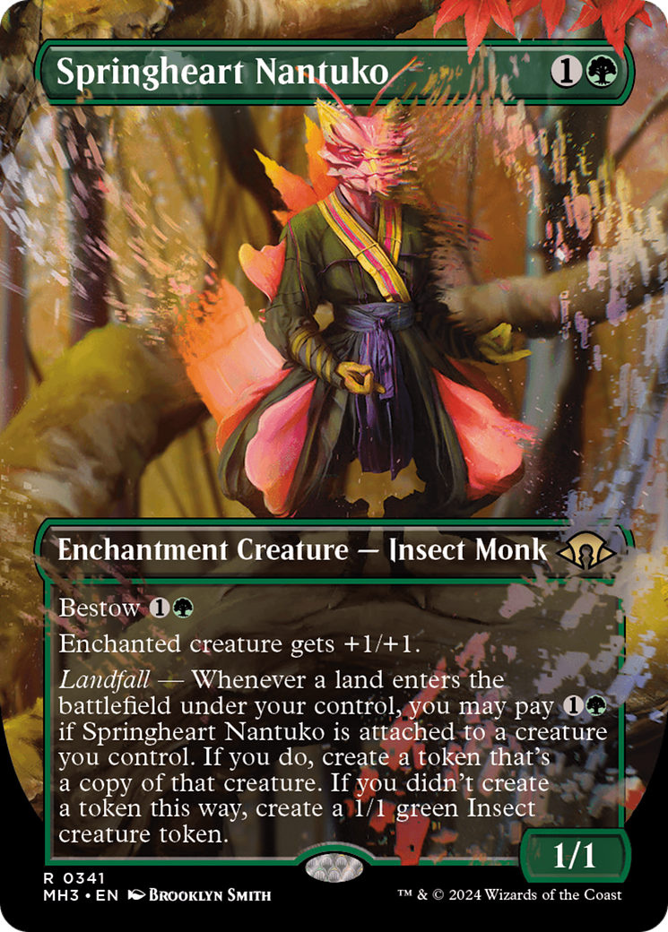 Springheart Nantuko (Borderless) [Modern Horizons 3] | Exor Games Summserside