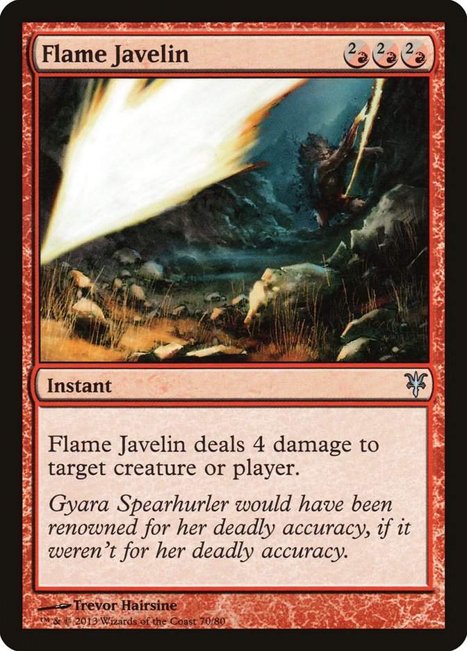 Flame Javelin [Duel Decks: Sorin vs. Tibalt] | Exor Games Summserside