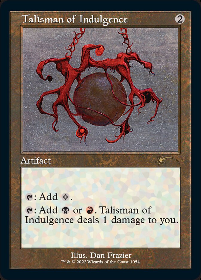 Talisman of Indulgence (Retro Frame) [Secret Lair Drop Series] | Exor Games Summserside