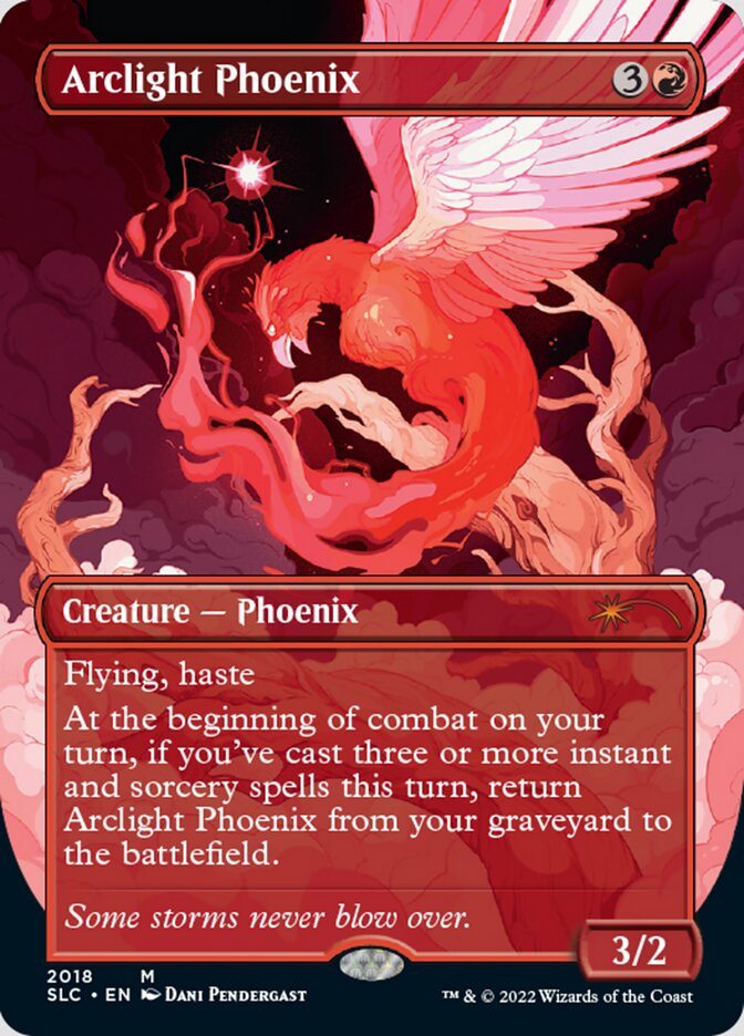 Arclight Phoenix (Borderless) [Secret Lair Countdown Kit] | Exor Games Summserside