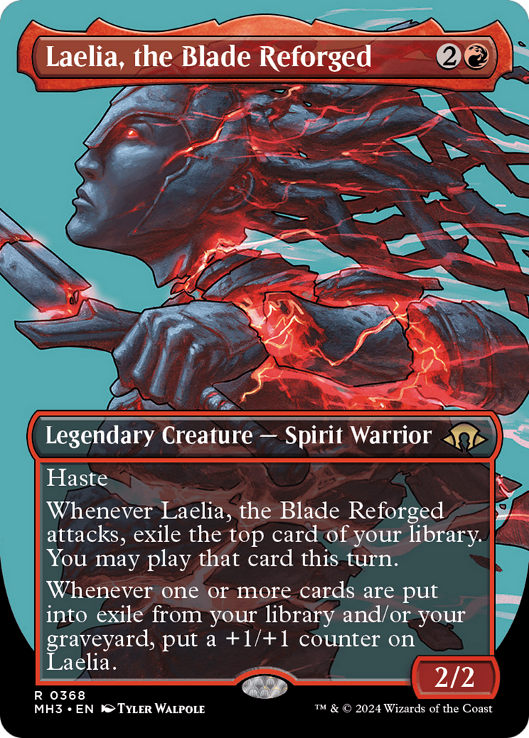 Laelia, the Blade Reforged (Borderless) [Modern Horizons 3] | Exor Games Summserside