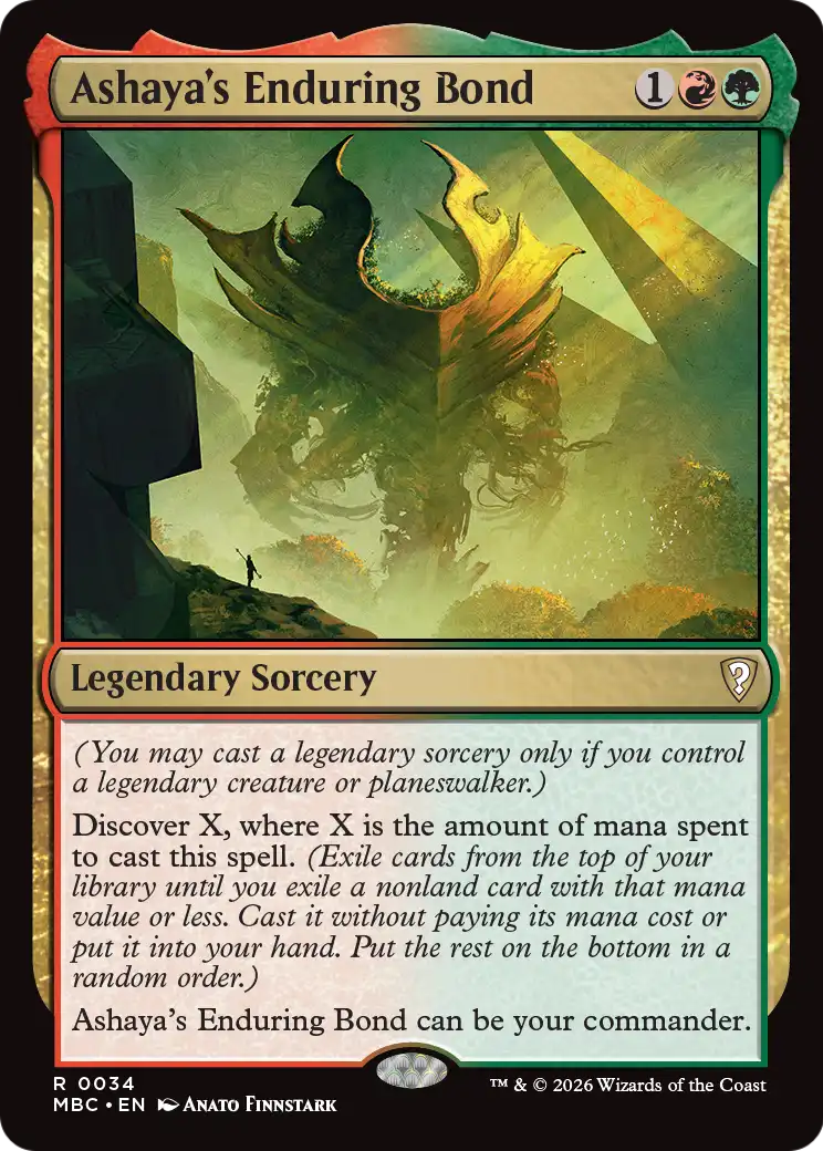 Ashaya's Enduring Bond [Mystery Booster: Commander Edition] | Exor Games Summserside