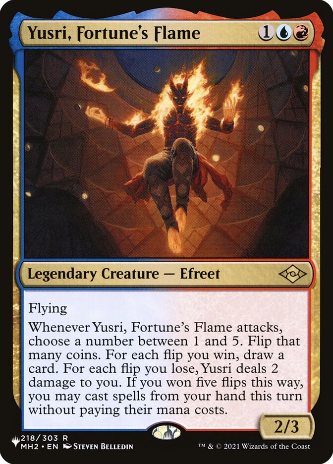 Yusri, Fortune's Flame [Secret Lair: Heads I Win, Tails You Lose] | Exor Games Summserside