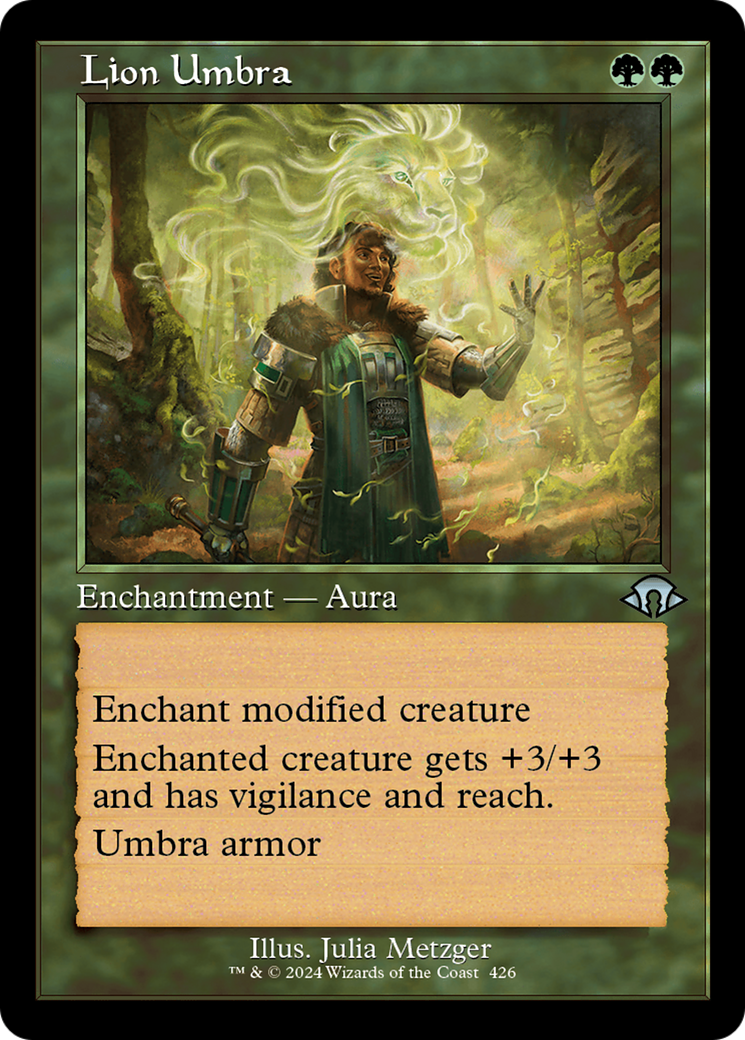 Lion Umbra (Retro Frame) [Modern Horizons 3] | Exor Games Summserside