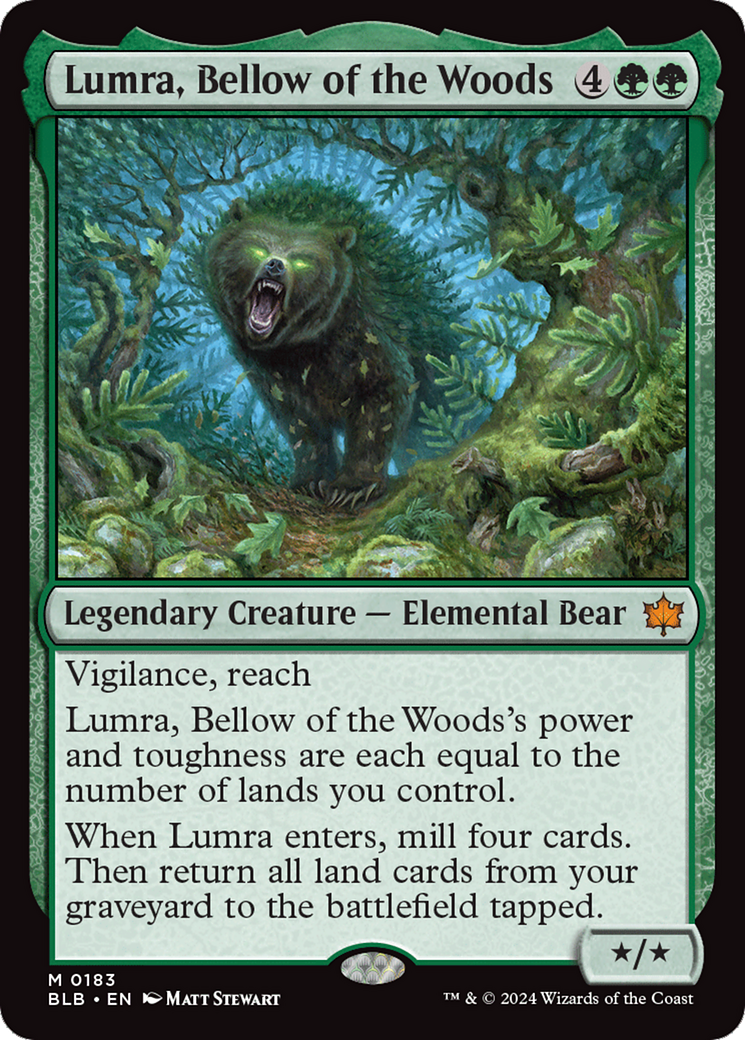 Lumra, Bellow of the Woods [Bloomburrow] | Exor Games Summserside