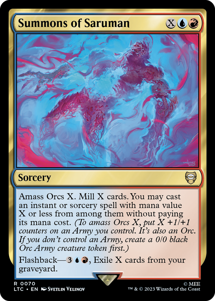 Summons of Saruman [The Lord of the Rings: Tales of Middle-Earth Commander] | Exor Games Summserside