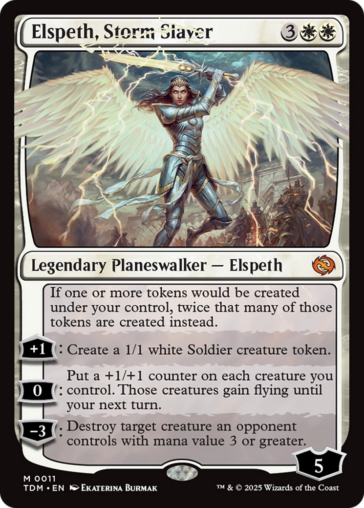 Elspeth, Storm Slayer [Tarkir: Dragonstorm] | Exor Games Summserside