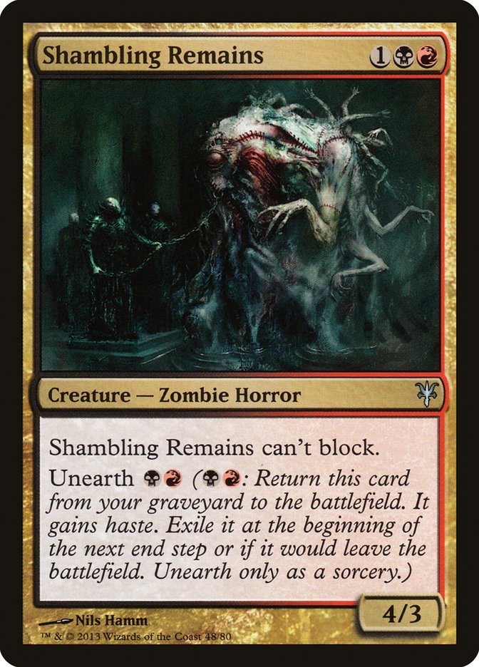 Shambling Remains [Duel Decks: Sorin vs. Tibalt] | Exor Games Summserside