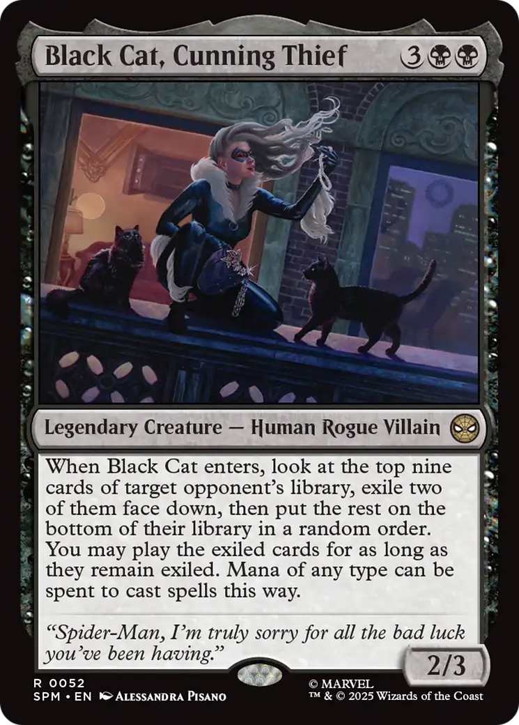 Black Cat, Cunning Thief [Marvel's Spider-Man] | Exor Games Summserside