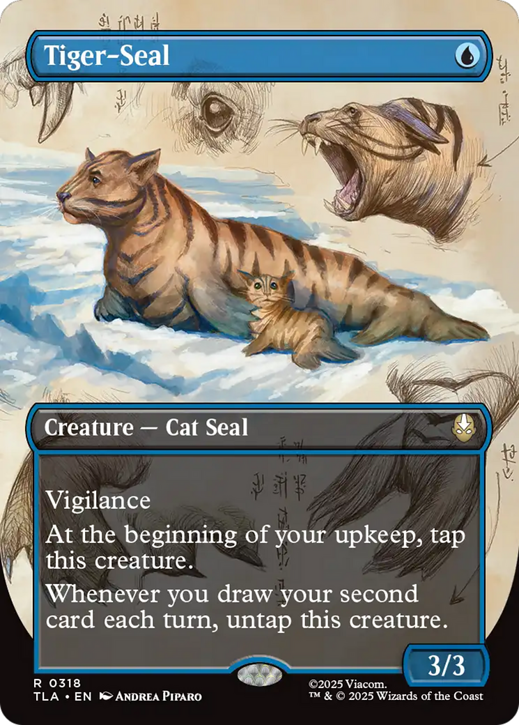 Tiger-Seal (Borderless) [Avatar: The Last Airbender] | Exor Games Summserside