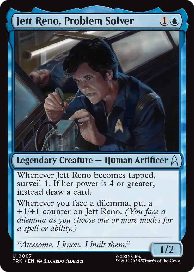 Jett Reno, Problem Solver [Star Trek] | Exor Games Summserside