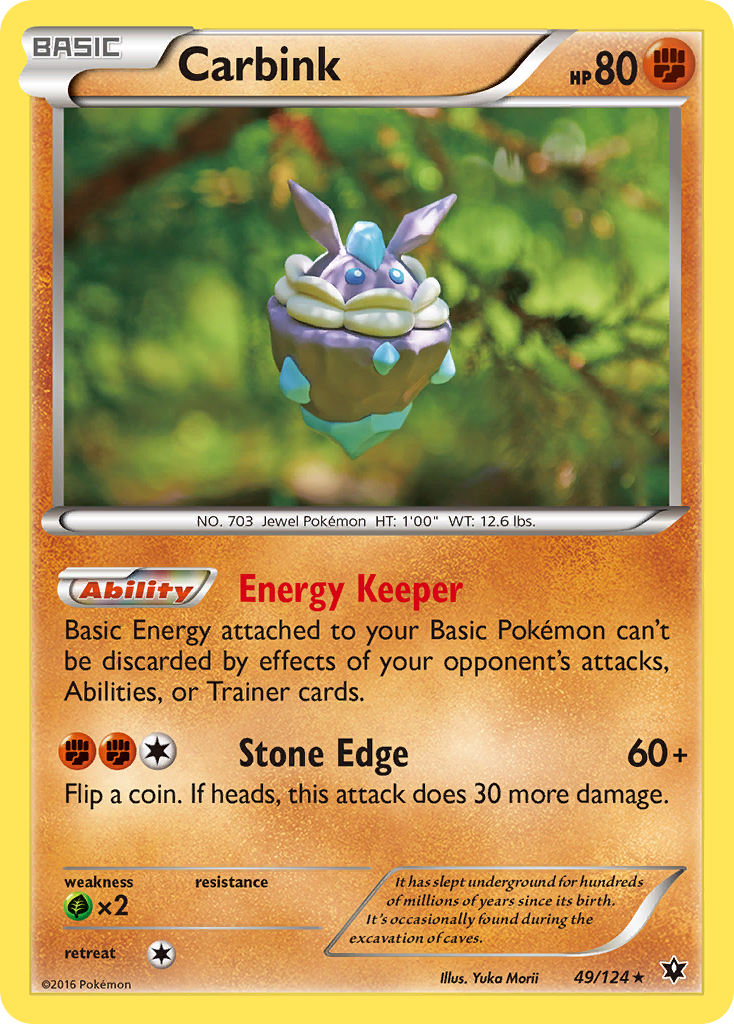 Carbink (49/124) [XY: Fates Collide] | Exor Games Summserside