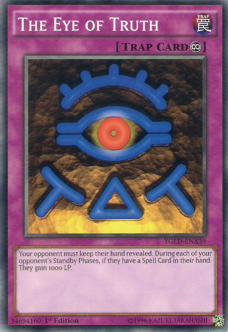 The Eye of Truth [YGLD-ENA39] Common | Exor Games Summserside