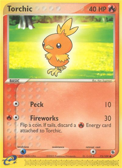 Torchic (73/109) [EX: Ruby & Sapphire] | Exor Games Summserside