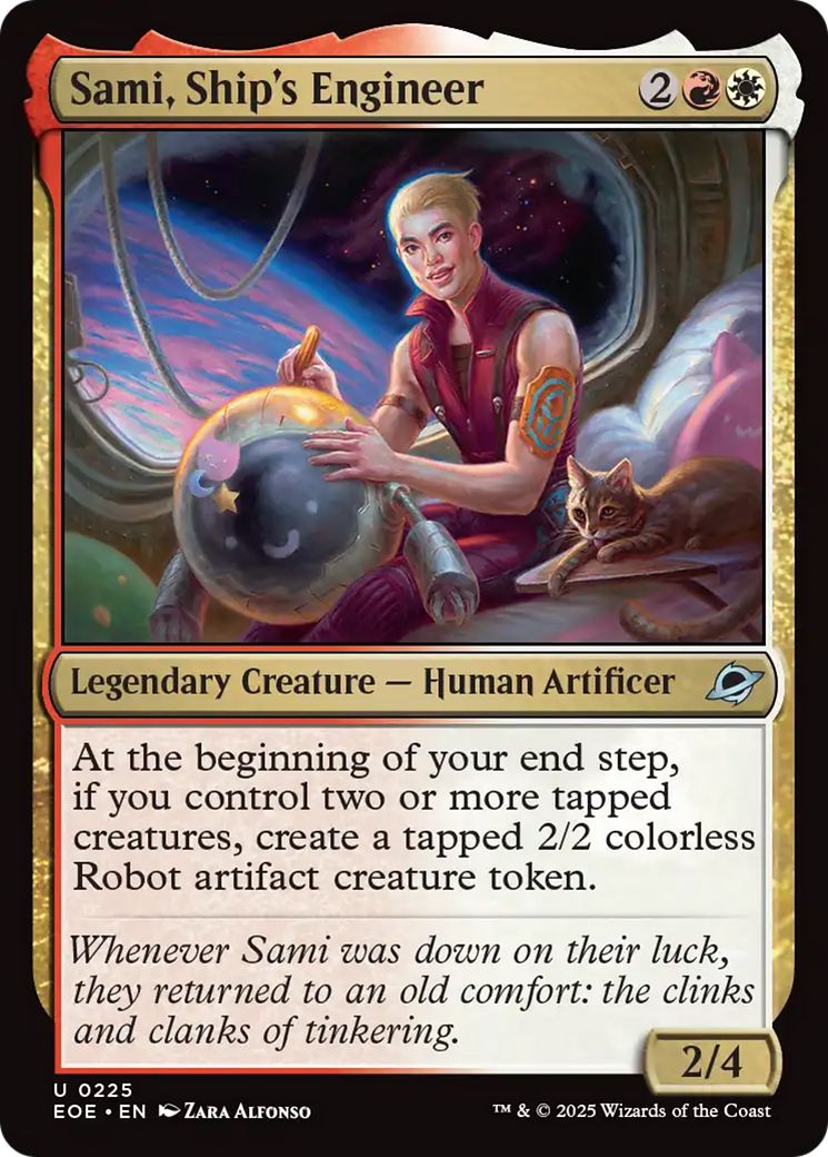 Sami, Ship's Engineer [Edge of Eternities] | Exor Games Summserside