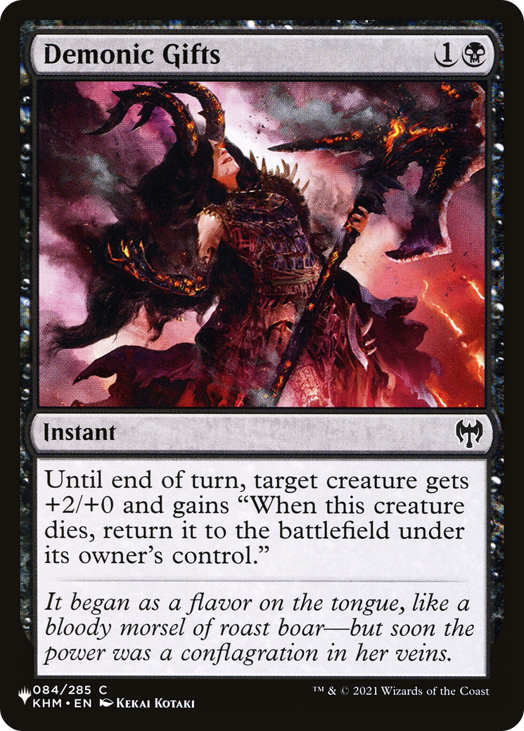 Demonic Gifts [The List] | Exor Games Summserside