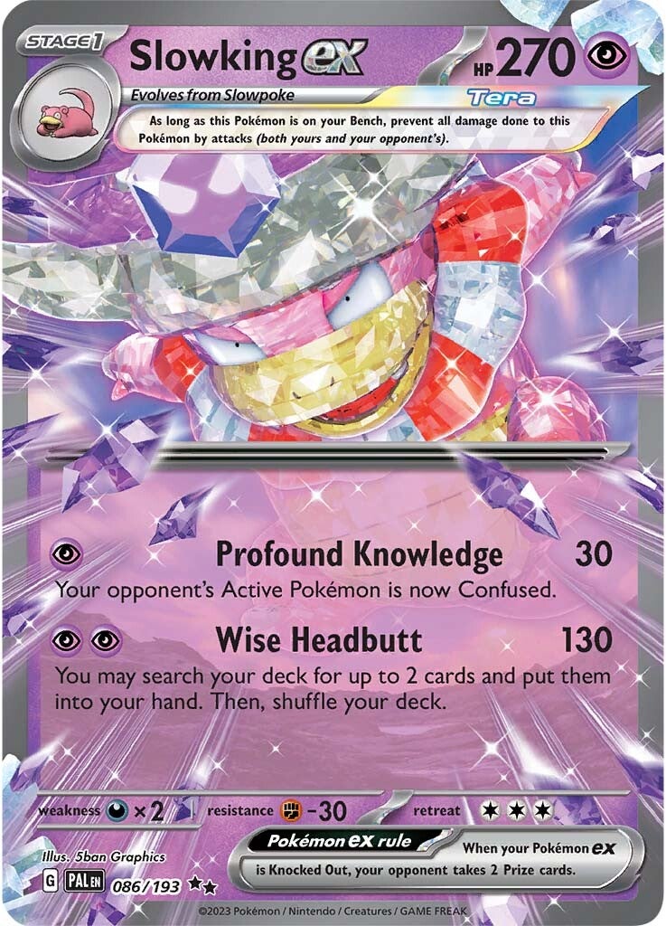 Slowking ex (086/193) [Scarlet & Violet: Paldea Evolved] | Exor Games Summserside