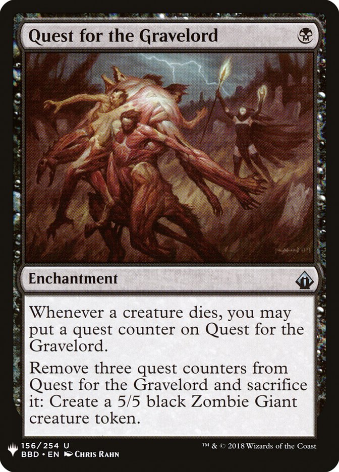 Quest for the Gravelord [Mystery Booster] | Exor Games Summserside