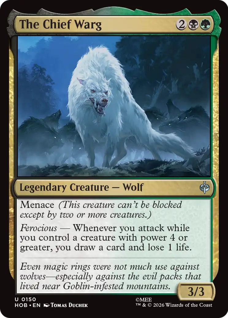 The Chief Warg [The Hobbit] | Exor Games Summserside