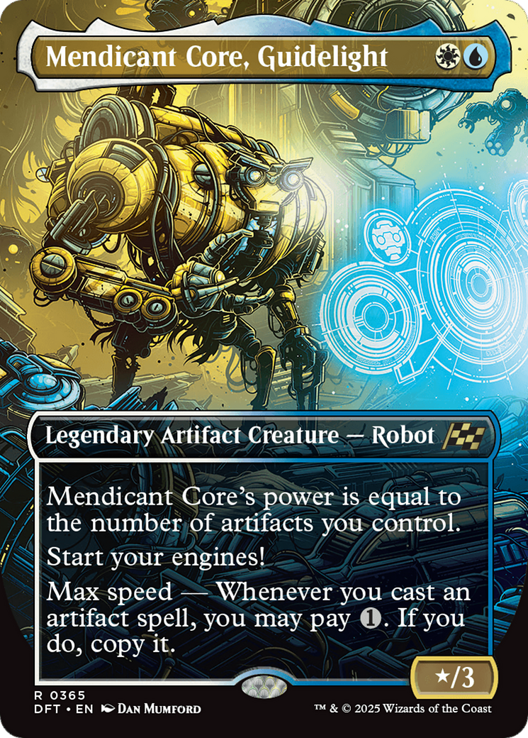 Mendicant Core, Guidelight (Borderless) [Aetherdrift] | Exor Games Summserside