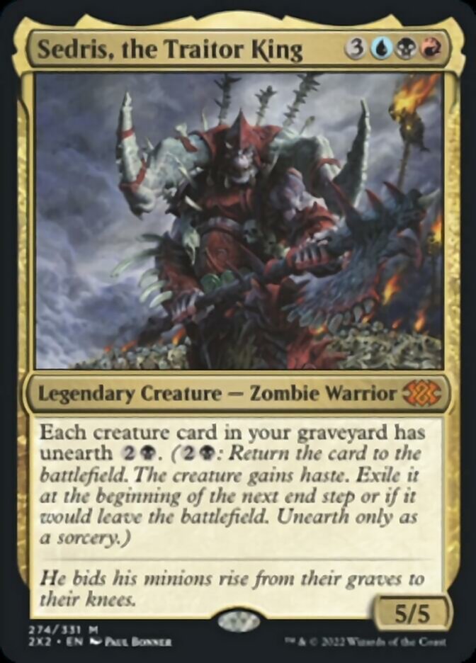 Sedris, the Traitor King [Double Masters 2022] | Exor Games Summserside